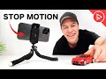 How to MAKE a STOP-MOTION VIDEO with a PHONE
