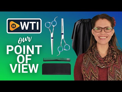 Frcolor Hair Cutting Scissors Set - WTI product video review
