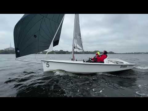 Tim und Nadine - Training auf der RS Venture