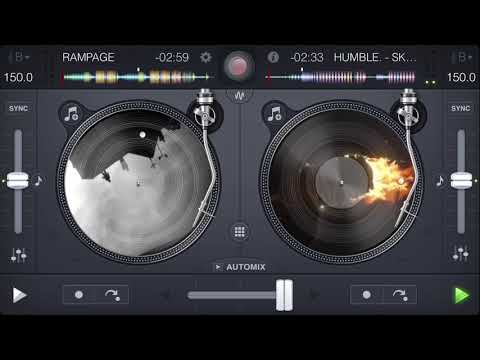 Kendrick lamer - Humble(Skrillex remix) vs Gravedgr - Rampage (mashup full)