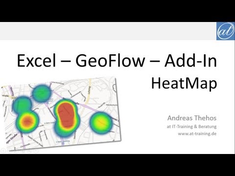 Excel # 378 - HeatMap mit Power Map für Excel 2013 - Add-In