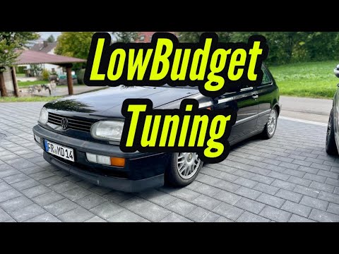 LowBudget TUNING am Golf 3! Günstiger gehts nicht!