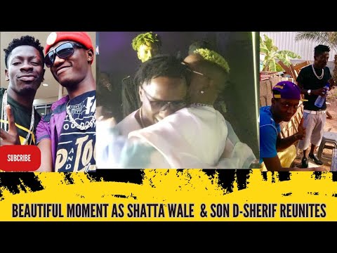 BEAUTIFUL MOMENT: SHATTA WALE  & D-SHERIF REUNITES AT REEMAS LOUNGE.