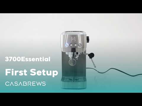 3700 ESSENTIAL™: How to Get Ready for the First-Time Use