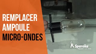 Comment réparer votre four à micro-ondes - Remplacer l\'ampoule ?