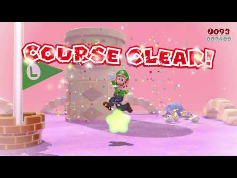 Super Mario 3D World (Switch) 3-4 Itemless Speedrun - Time: 7 (Former WR)