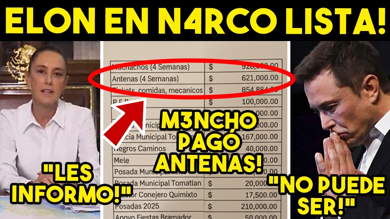 PANICO TOTAL! ELON EN LISTA DEL M3NCH0, TODO SALE A LA LUZ. PANICO EN EU, HOY
