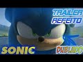 TRAILER REFEITO DO SONIC O FILME Dublado Em Português Br