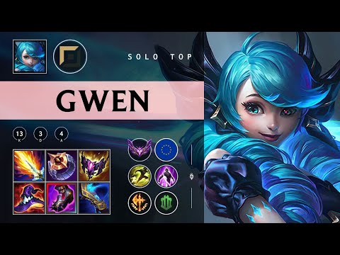 Gwen Top vs Zeri - EUW Master Patch 25.24