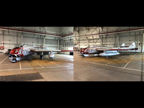 Episode:62 Feature Friday: 100 Years of the RCAF: D H 100 Vampire Mk III