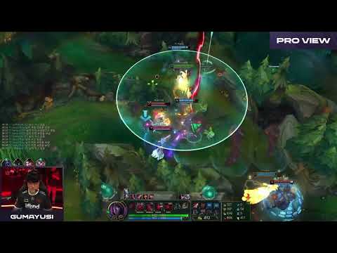 Gumayusi Jhin Pro View | T1 vs HLE | LCK Summer Week 1 Day 3
