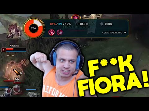 Tyler1 RUNS IT DOWN vs Fiora