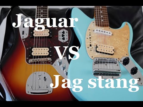 Nirvana sound: Fender Jaguar vs Fender Jag-Stang (Dimarzio pickup). Part II