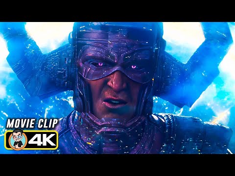 The Fantastic Four Defeat Galactus | First Steps (4K)