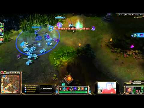 Scarra plays Katarina vs Lissandra mid lane