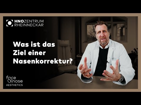 Frag Prof. Riedel: Was ist das Ziel einer Nasenkorrektur?