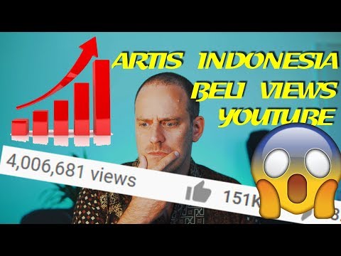 Artis Indonesia beli views Youtube [Bule Gila - Yen]