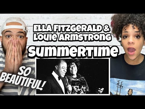 WILL GIVE YOU CHILLS!.. | FIRST TIME HEARING Ella Fitzgerald & Louie Armstrong - Summertime REACTION