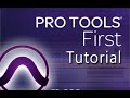 AVID Pro Tools First - Tutorial for Beginners in 12 MINS
