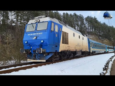Trenurile Iernii în Munții Apuseni 🚅❄🚆 Winter Trains in Apuseni Mountains - 05 February 2023