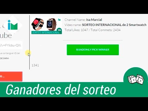 Ganadores del sorteo de 2 smartwatch