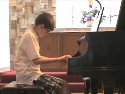 Daniel Plays Tarantella Medley and Star Wars theme Piano Recital