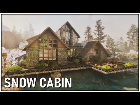 Ark Survival Ascended: Lost Colony Snow Cabin Base Build