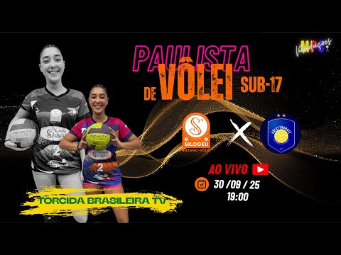 PAULISTA DE VÔLEI FEMININO - Sub-17 - Silogeu Vôlei x Taubaté Vôlei