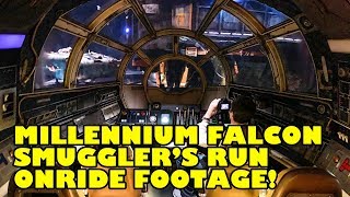 We Flew the Millennium Falcon! Smugglers Run Onride POV Ridercam Star Wars Galaxy&#39;s Edge Disneyland