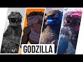 Godzilla Evolution In Movies TV Shows Cartoons Facts 1954 2024