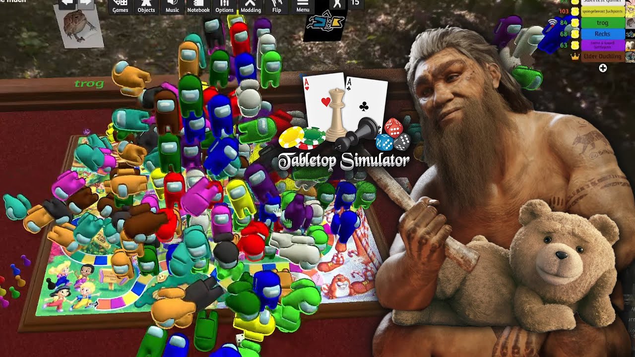 Tabletop Simulator - Say Word Talk Like Cave Man ONLY.. NEW TIME! - Codenames, Red Dragon Inn