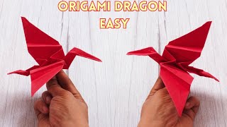 Origami Paper Dragon | How to Fold Paper Dragon | How to Make Dragon From Paper | Easy Paper Crafts