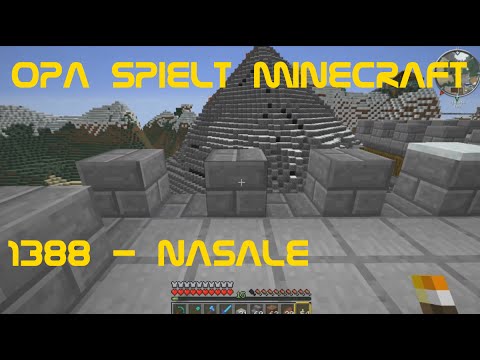 Opa spielt Minecraft 1388 - Nasale