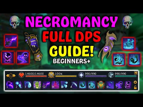 UPDATED Necromancy DPS Guide! -  Full Rotation + Tips!