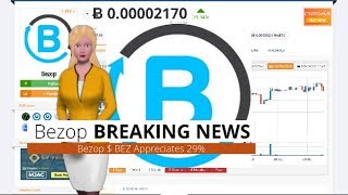 Cryptocurrency Bezop $BEZ Surges 29% In the Last 24 Hours