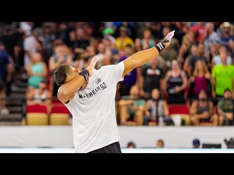 2021 CrossFit Games - Event 12 - Men - Gui Malheiros's amazing 305 lb. Snatch