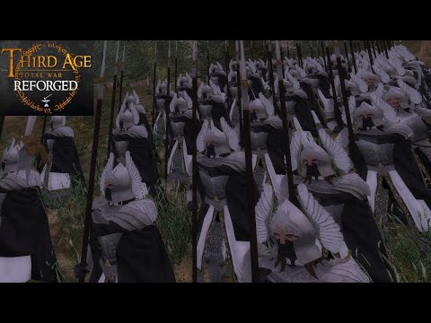 THE FINAL MARCH ON ERED LITHUI (Siege Battle) - Third Age: Total War (Reforged)