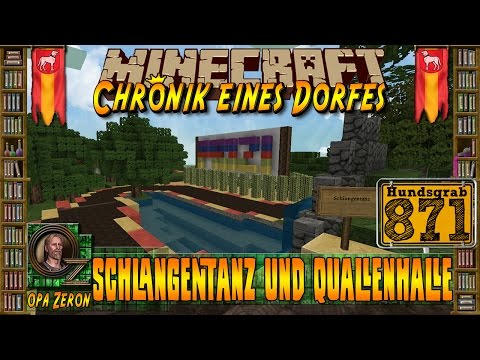 Minecraft #871-Chronik eines Dorfes- Schlangentanz und Quallenhalle[HD+Deutsch]