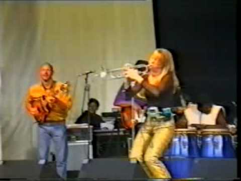Saskia Laroo and David Murray and Hans Dulfer  with the Jungle Warriors 1999