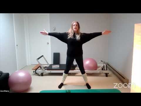 PILATES with Weights Standing 20 Minutes