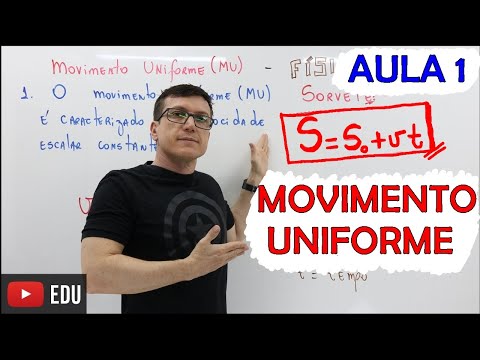 UNIFORM MOVEMENT - BASIC PHYSICS (PHYSICS from ZERO) - Theory and Exercises - CLASS 01