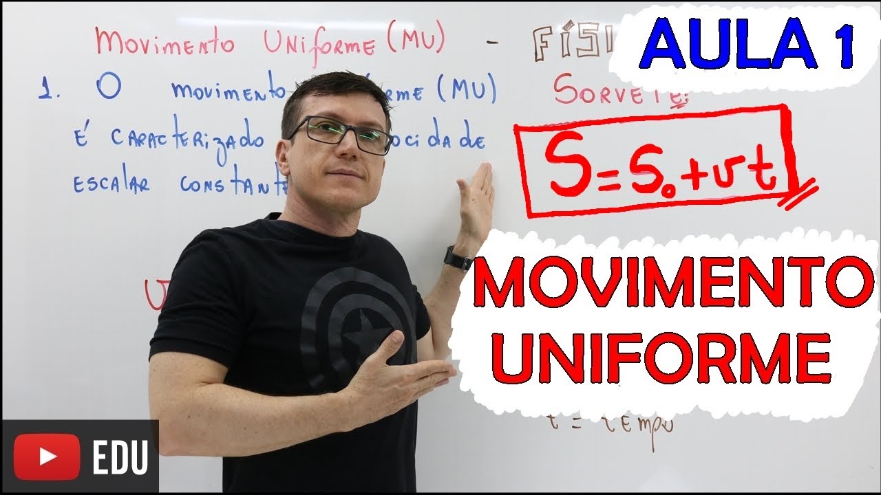 MOVIMENTO UNIFORME - FÍSICA BÁSICA (FÍSICA do ZERO) - Teoria e Exercícios - AULA 01