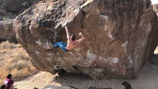 Video thumbnail of The Hulk, V6. Happy Boulders