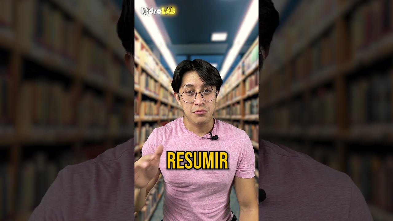 ¿Resumes, relatas o ambas? ✍️