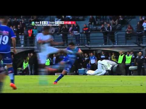 Pudo ser en el final. Quilmes 0 - Godoy Cruz 0. Fecha 12. Primera División 2015. FPT.