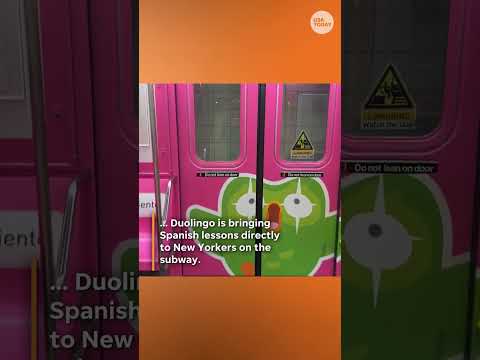Bad Bunny's Super Bowl show inspires Duolingo to take over NYC subway
