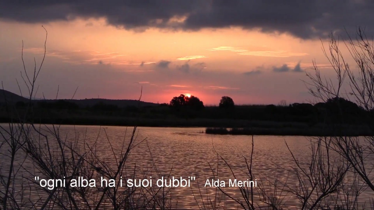 OGNI ALBA HA I SUOI DUBBI  Alda Merini