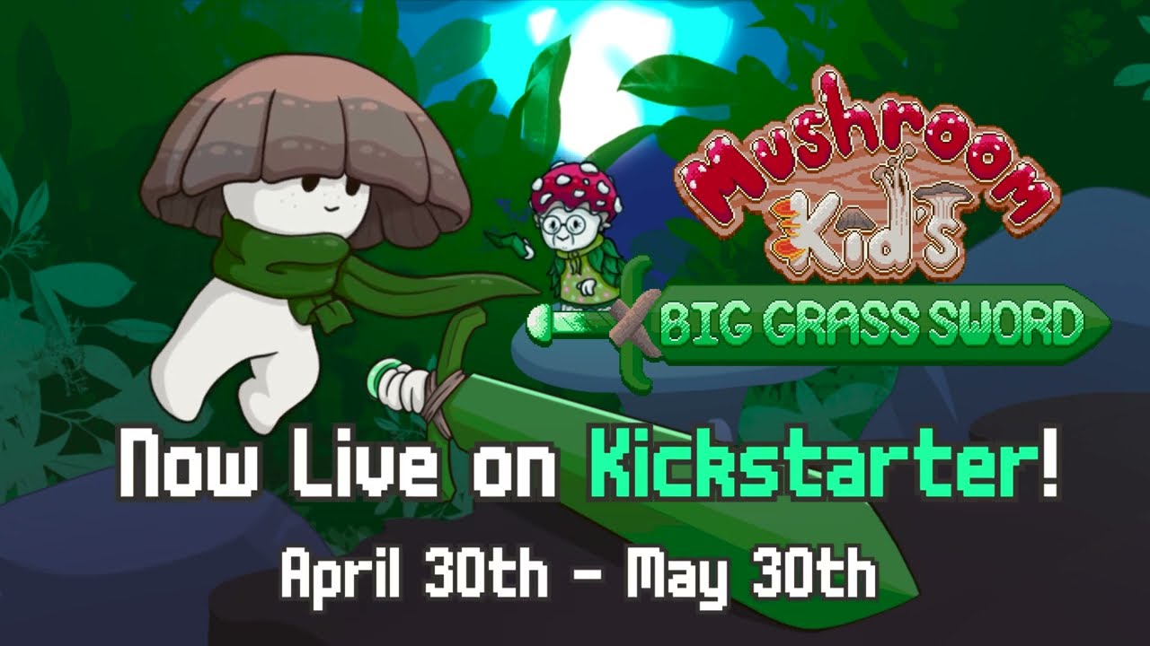 Mushroom Kid's Big Grass Sword video