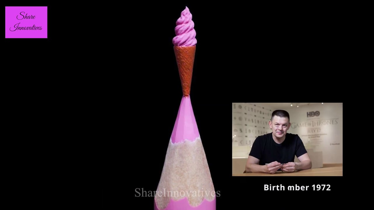 Miniature Sculptures on Pencil by Salavat Fidai - video 2