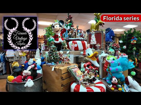 We find Disney treasures at Forever Vintage. You can buy Disney props and furniture!